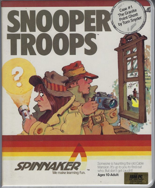 Front Cover for Snooper Troops (DOS)
