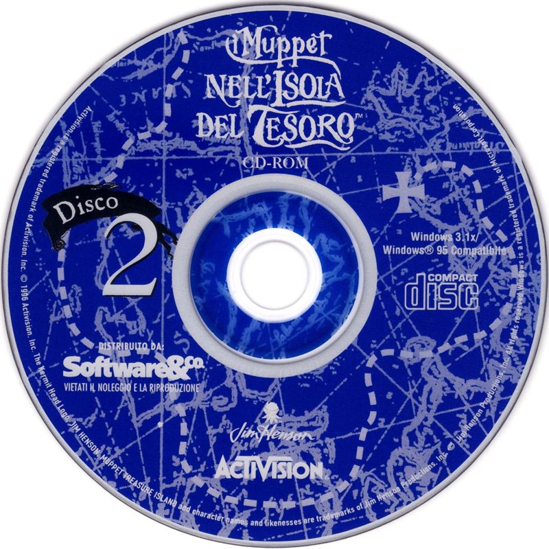 Media for Muppet Treasure Island (Windows and Windows 3.x): Disc 2