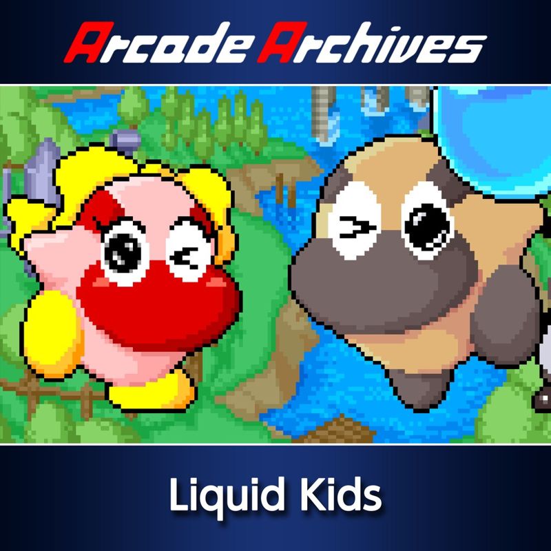 Front Cover for Liquid Kids (PlayStation 4) (download release)