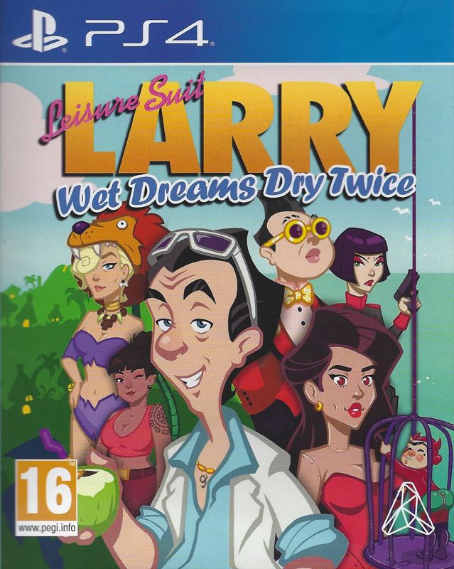 Leisure Suit Larry: Wet Dreams Dry Twice cover or packaging material ...