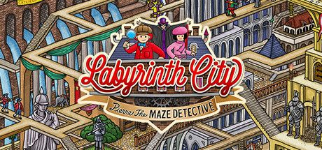 Front Cover for Labyrinth City: Pierre the Maze Detective (Windows) (Steam release)