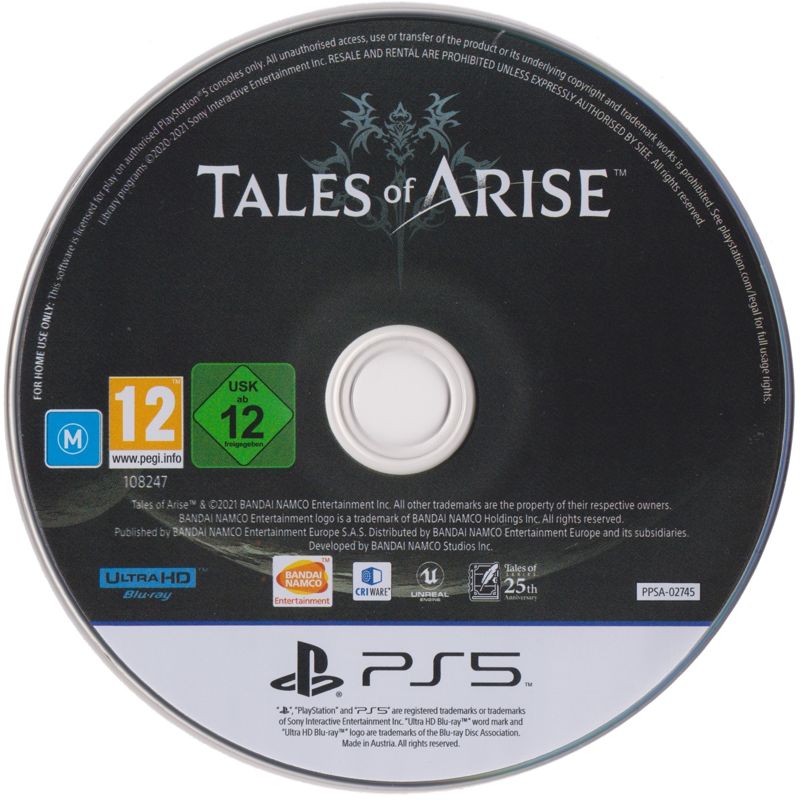 Media for Tales of Arise (PlayStation 5)