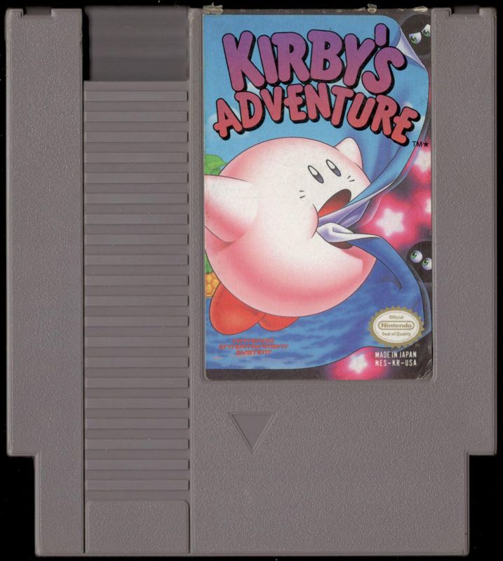 Media for Kirby's Adventure (NES) (Playtronic release): Front