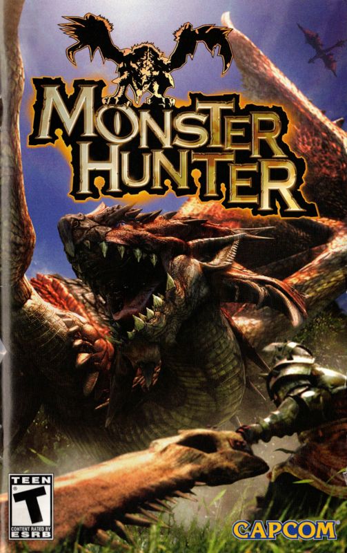 Manual for Monster Hunter (PlayStation 2): Front