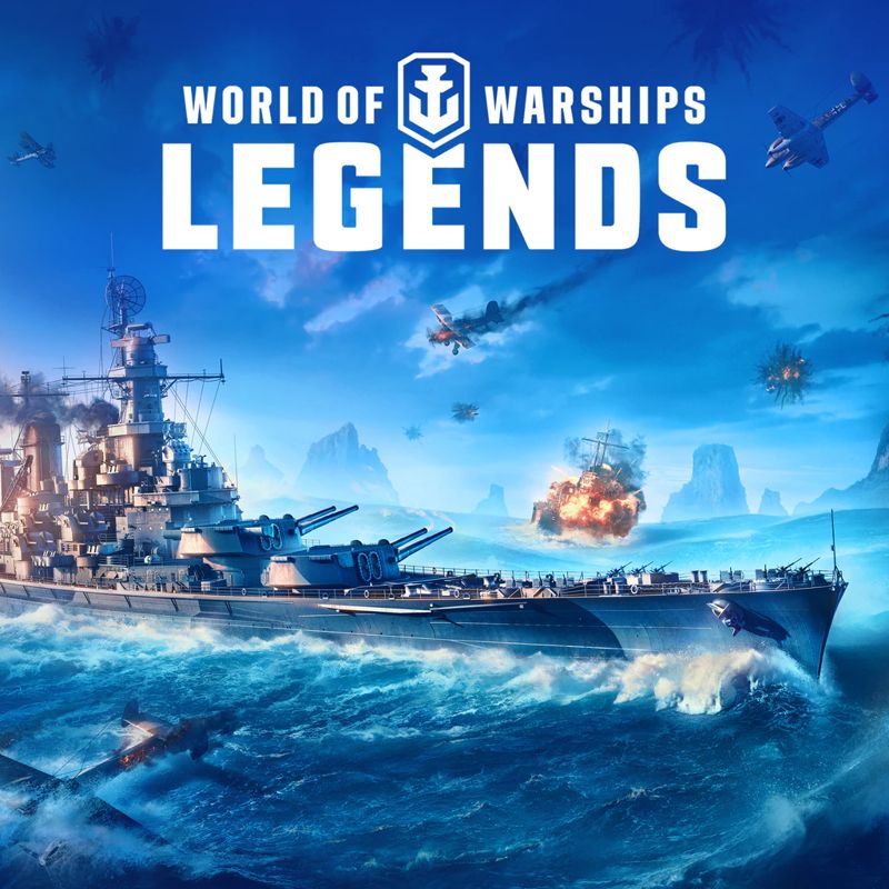 Front Cover for World of Warships: Legends (PlayStation 4) (download release): 2021/06 version