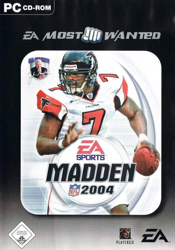 Front Cover for Madden NFL 2004 (Windows) (EA Most Wanted release)