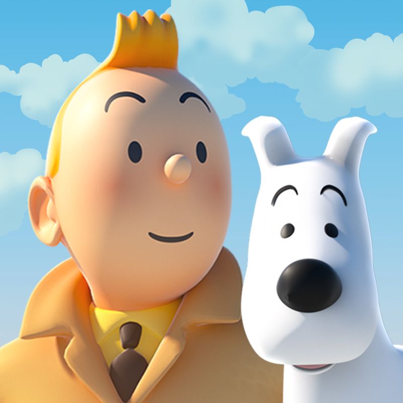 Front Cover for Tintin Match: The Puzzle Game (iPad and iPhone)
