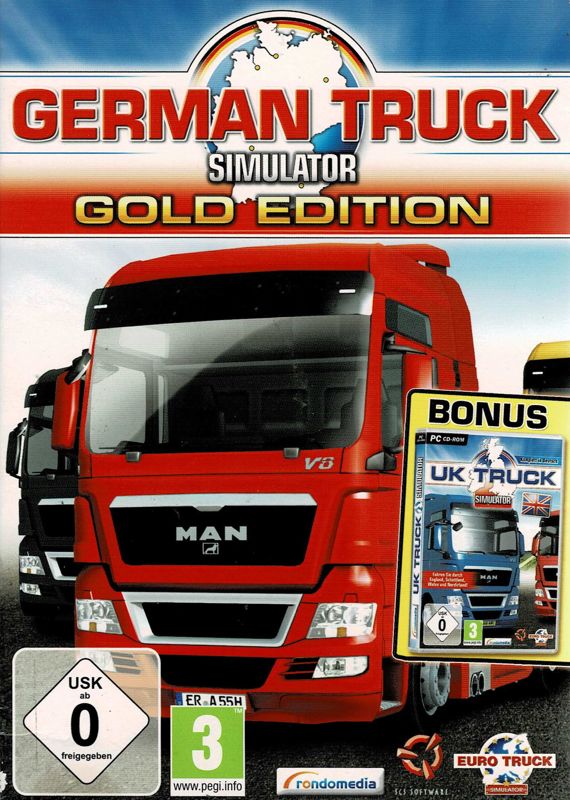 Front Cover for German Truck Simulator: Gold Edition (Windows) (Alternate release)