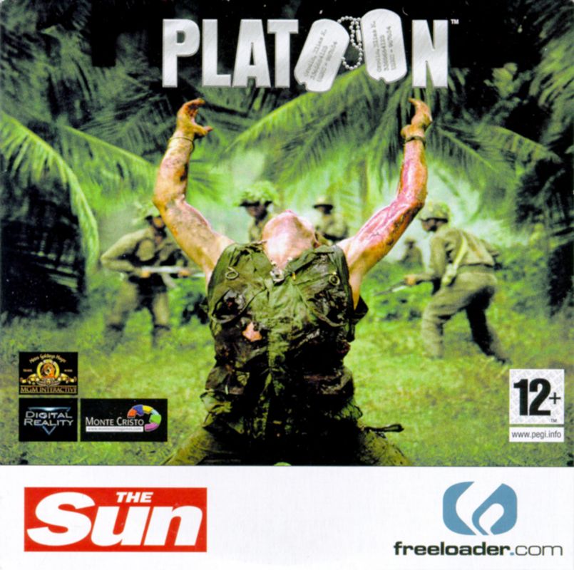 Front Cover for Platoon (Windows) (2004 "The Sun" (UK) newspaper covermount)