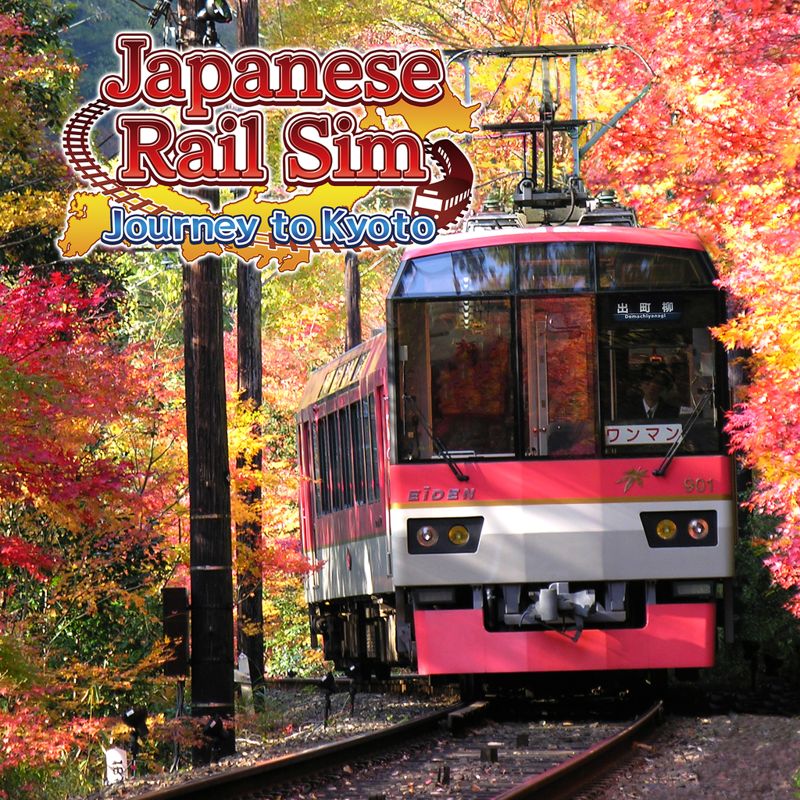 Front Cover for Japanese Rail Sim: Journey to Kyoto (PlayStation 4) (download release)