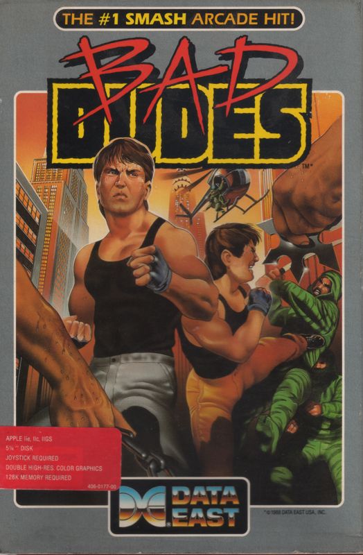 Apple　II　5インチソフト　Bad Dudes [海外版] Bad Dudes credits (Apple II, 1989) - MobyGames