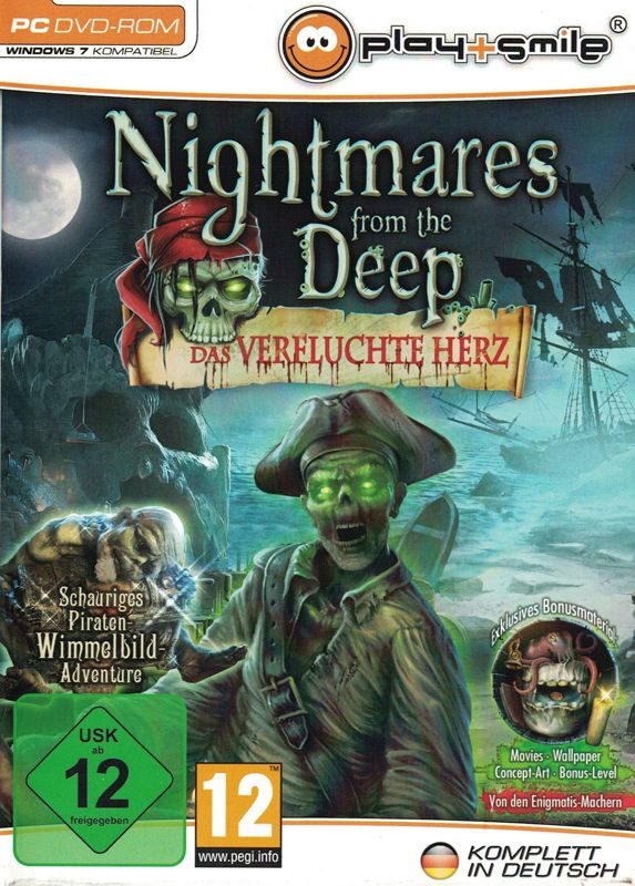 Front Cover for Nightmares from the Deep: The Cursed Heart (Collector's Edition) (Windows)
