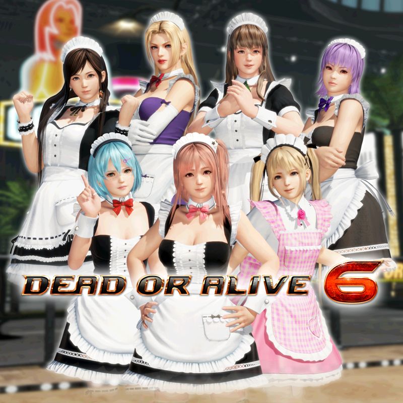 Front Cover for Dead or Alive 6: Maid Costume Set (PlayStation 4) (download release)