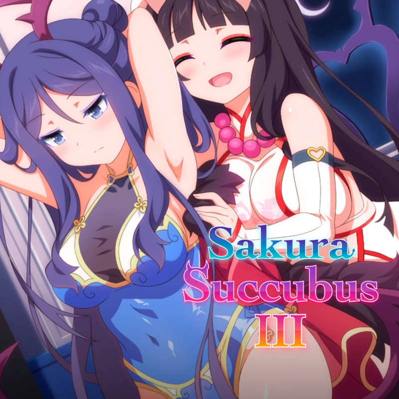 Front Cover for Sakura Succubus III (PlayStation 4 and PlayStation 5) (download release)