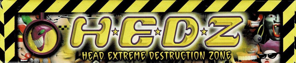 Spine/Sides for H.E.D.Z.: Head Extreme Destruction Zone (Windows): Tray - Top
