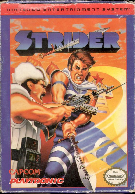 Front Cover for Strider (NES) (Playtronic release)