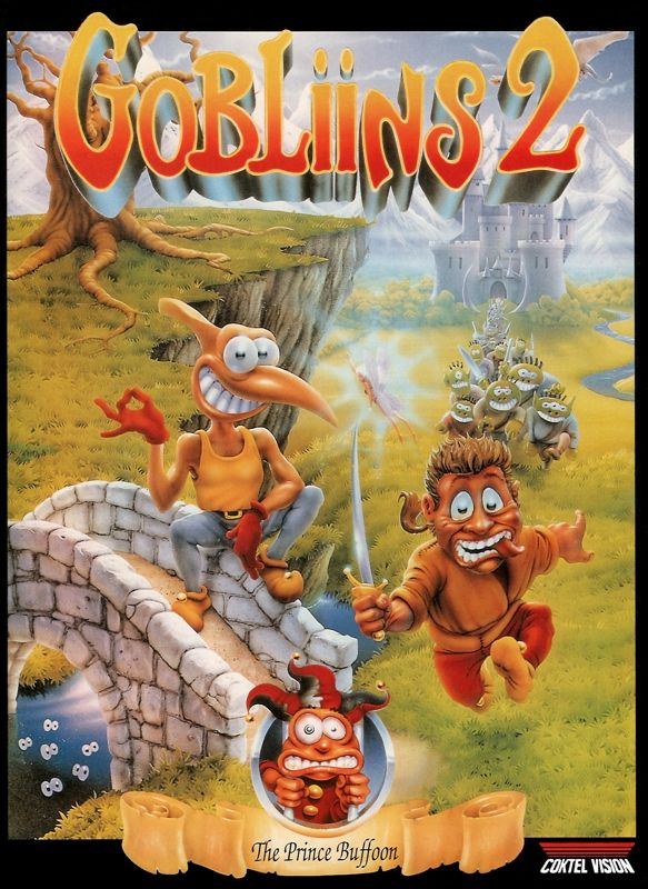 Manual for Gobliins 2: The Prince Buffoon (DOS) (CD-ROM version): Front
