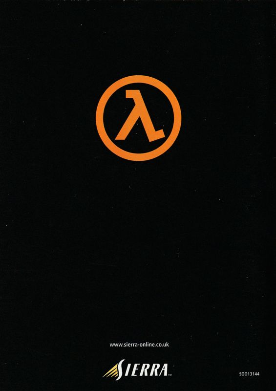 Manual for Half-Life (Windows) (English version): Back