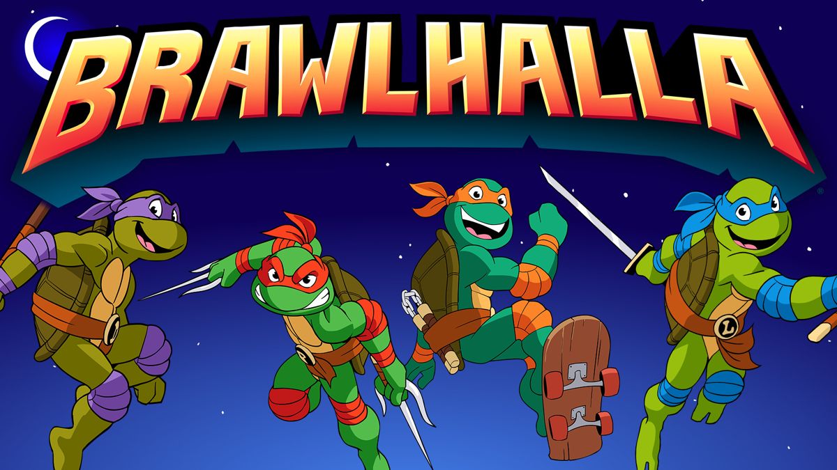 Front Cover for Brawlhalla (Nintendo Switch) (download release): Teenage Mutant Ninja Turtles cover