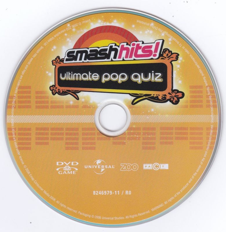 Media for Smash Hits!: Ultimate Pop Quiz (DVD Player)