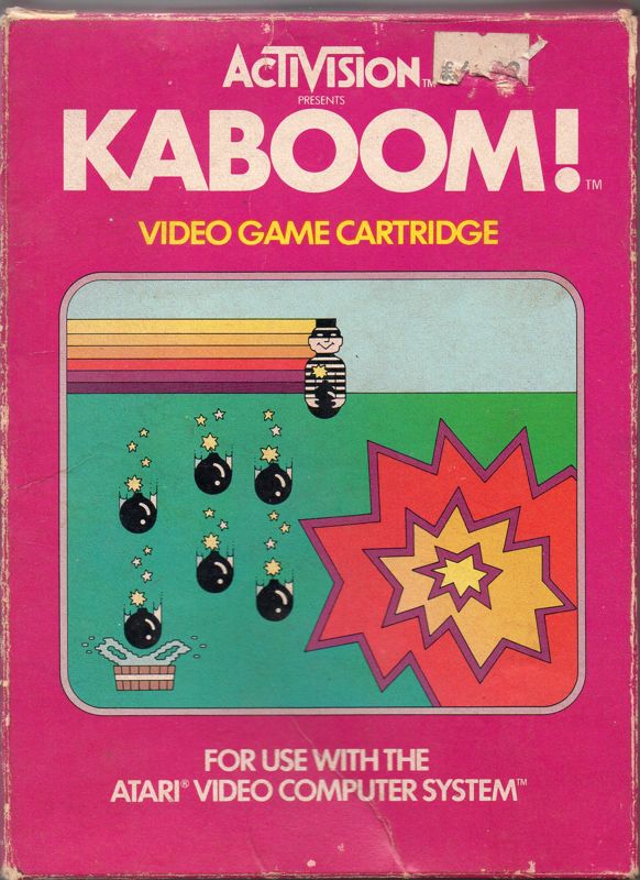 Front Cover for Kaboom! (Atari 2600)