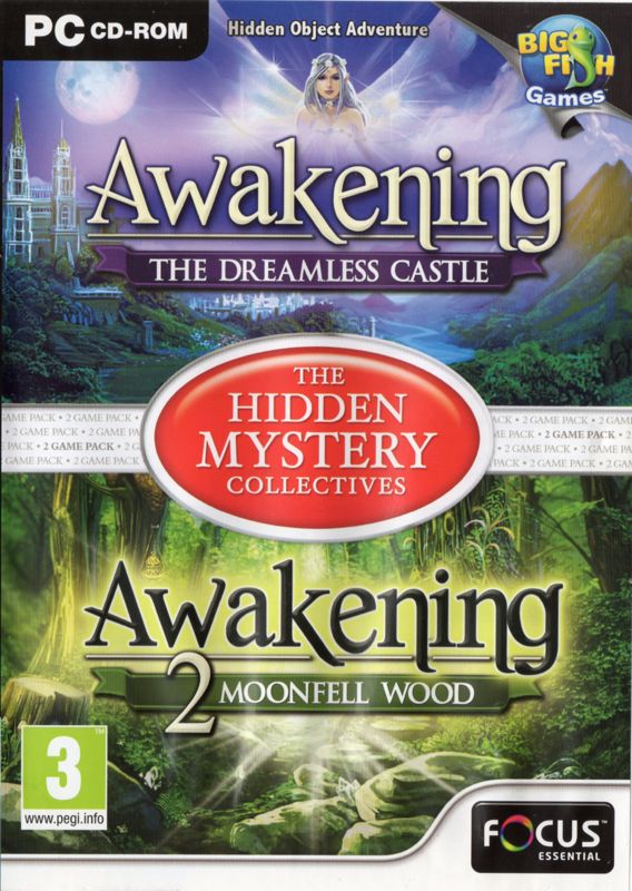 Front Cover for The Hidden Mystery Collectives: Awakening: The Dreamless Castle / Awakening: Moonfell Wood (Windows)