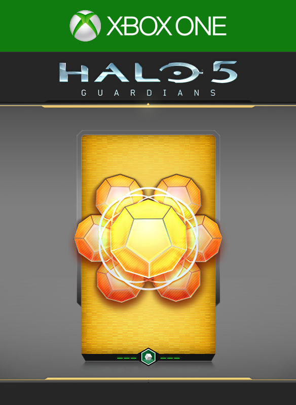 Front Cover for Halo 5: Guardians - 7 Gold REQ Packs + 2 Free (Xbox One) (Download release)