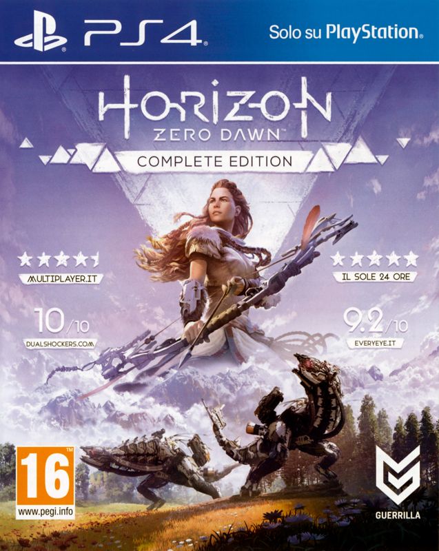 Front Cover for Horizon: Zero Dawn - Complete Edition (PlayStation 4)