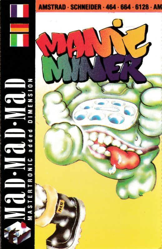 Front Cover for Manic Miner (Amstrad CPC)