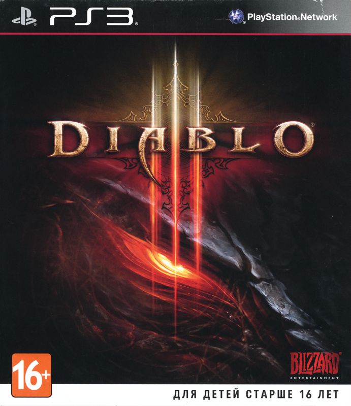 Front Cover for Diablo III (PlayStation 3)