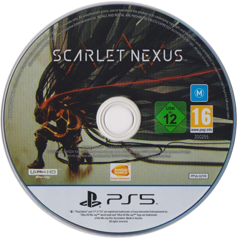 Media for Scarlet Nexus (PlayStation 5)