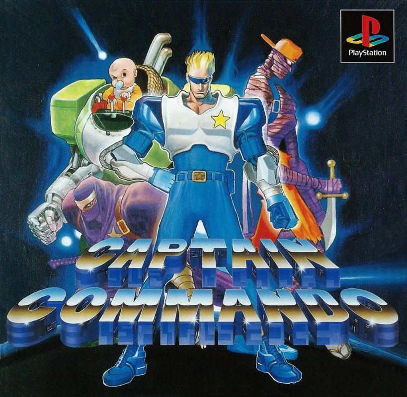 Front Cover for Captain Commando (PlayStation)