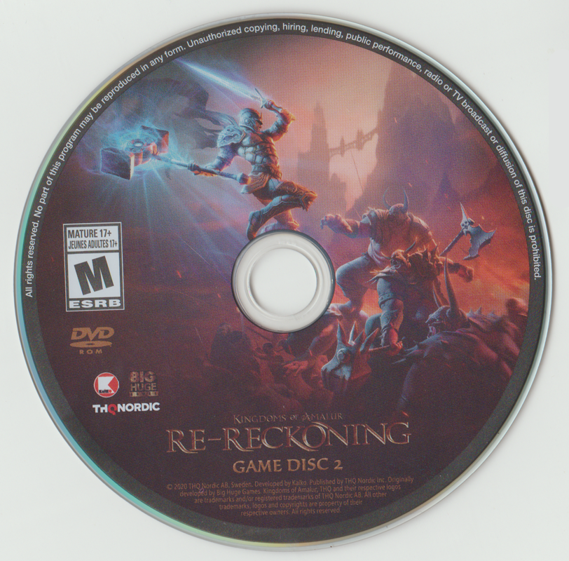 Media for Kingdoms of Amalur: Re-Reckoning (Windows): Disc 2