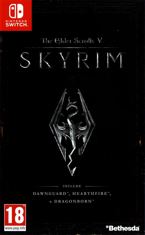 Front Cover for The Elder Scrolls V: Skyrim - Special Edition (Nintendo Switch)