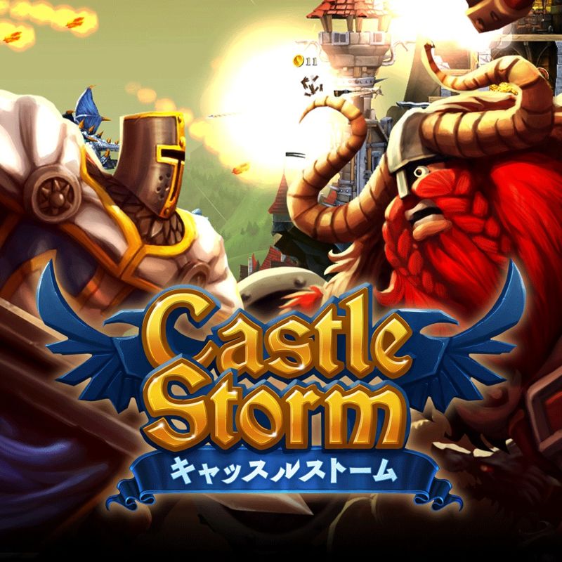 Front Cover for CastleStorm (PS Vita) (PSN (SEN) release): PSN version