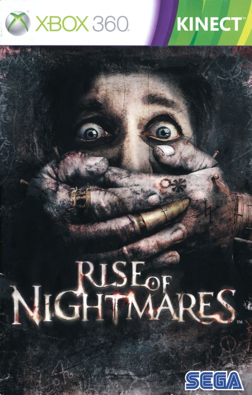 Manual for Rise of Nightmares (Xbox 360): Front
