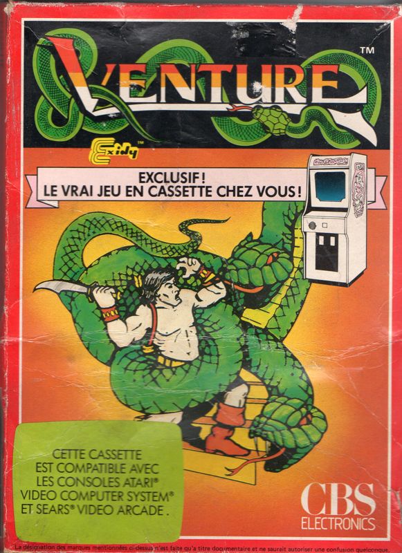 Front Cover for Venture (Atari 2600)