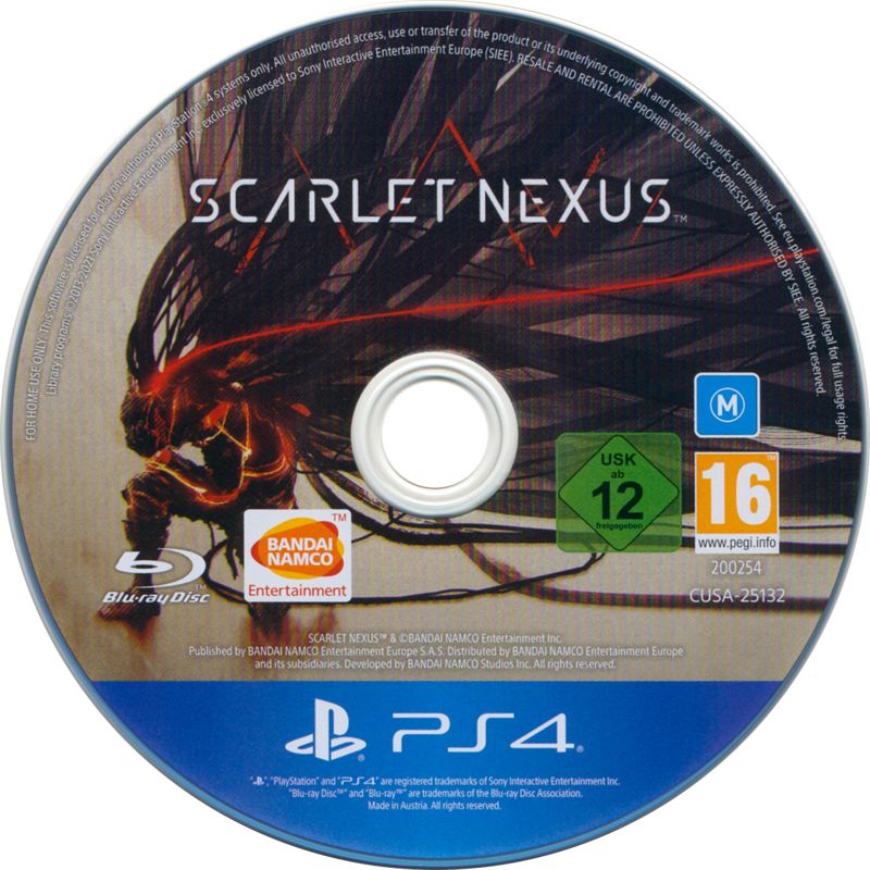 Media for Scarlet Nexus (PlayStation 4)