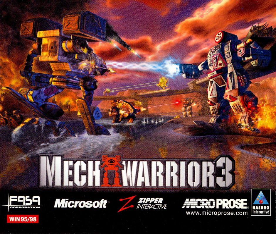Other for MechWarrior 3 (Windows): Jewel Case - Back