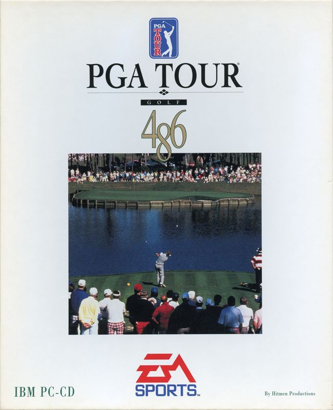 Front Cover for PGA Tour Golf 486 (DOS)