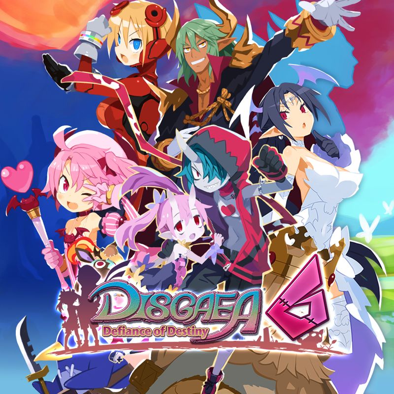 Front Cover for Disgaea 6: Defiance of Destiny (Nintendo Switch) (download release)