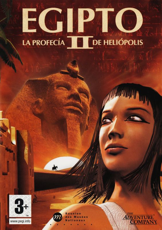 Front Cover for Egypt II: The Heliopolis Prophecy (Windows) (The Adventure Company release)