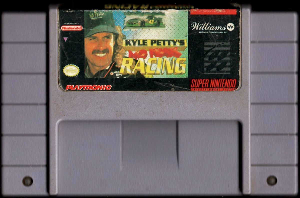 Media for Kyle Petty's No Fear Racing (SNES) (Playtronic release)