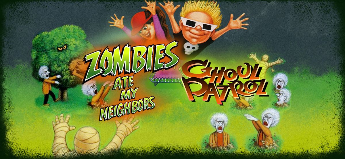 Front Cover for Zombies Ate My Neighbors and Ghoul Patrol (Windows) (GOG.com release)