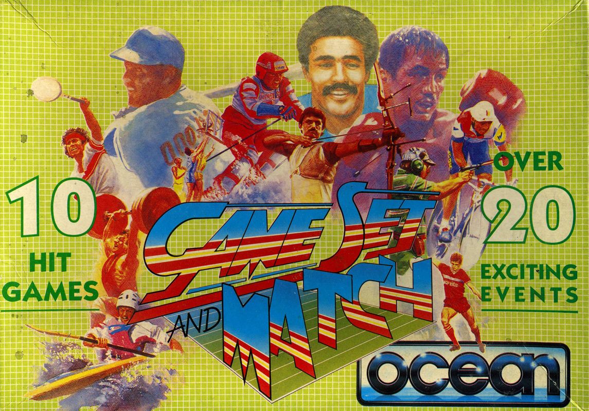 Front Cover for Game Set and Match (Commodore 64)