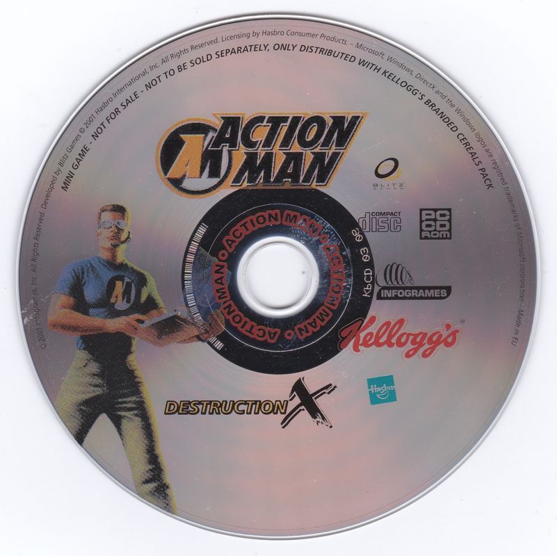 Media for Action Man: Destruction X (Windows) (Kellogg's Promotional Mini Game)