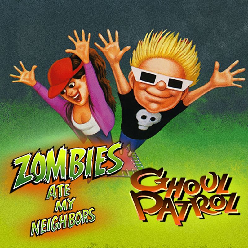 Front Cover for Zombies Ate My Neighbors and Ghoul Patrol (Nintendo Switch) (download release)