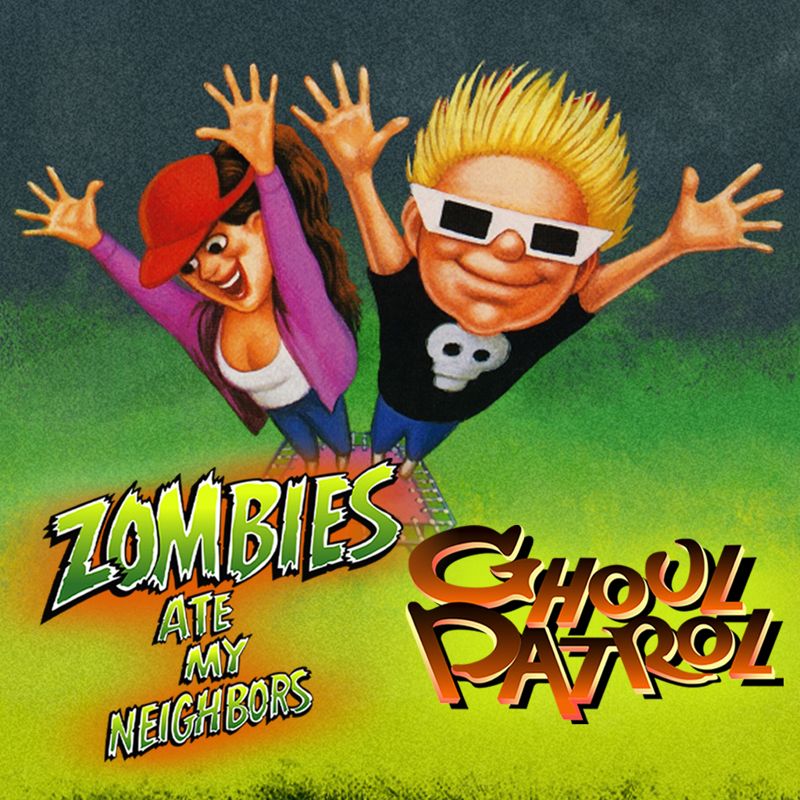 Front Cover for Zombies Ate My Neighbors and Ghoul Patrol (Nintendo Switch) (download release)