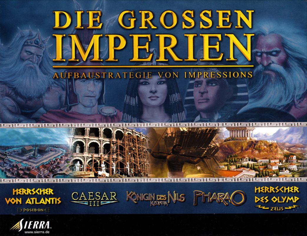 Front Cover for The Great Empires Collection II (Windows)