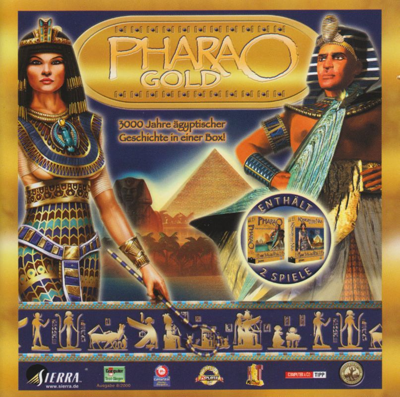 Other for The Great Empires Collection II (Windows): Pharaoh Gold - Jewel Case - Front